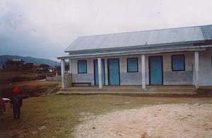 Community hall at Mawthwan, Sohiong