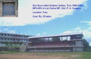 Don Bosco Mini Stadium Gallery, Tura