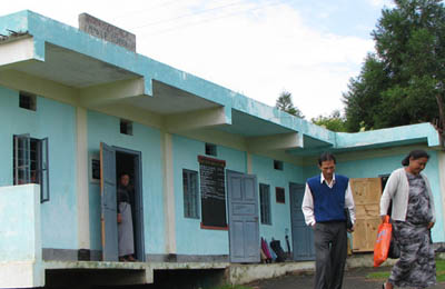 Hajom Kissor Singh Memorial L. P. School, Smit Field Inspection of SSA Schemes on 23rd May, 2008.