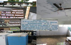 Marngar Public Health Centre Building showing Ice line Refrigerator, Stock of Medicine, Leakage inside the Building which needs immediate repair with reference to the Inspection conducted on 1st August 2008.