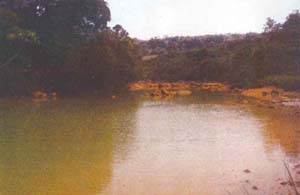 Lunar River (Tributary of Lukha River) Contaminated by Acid Mine Drainage