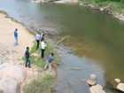 Gongne Wari Fish Sanctuary Ganol River, West Garo Hills District - dated 19-04-2017